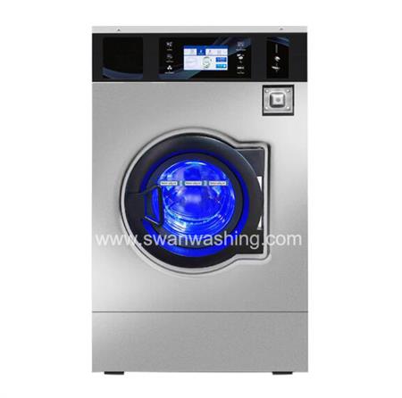 UV light washing machine with disinfection system